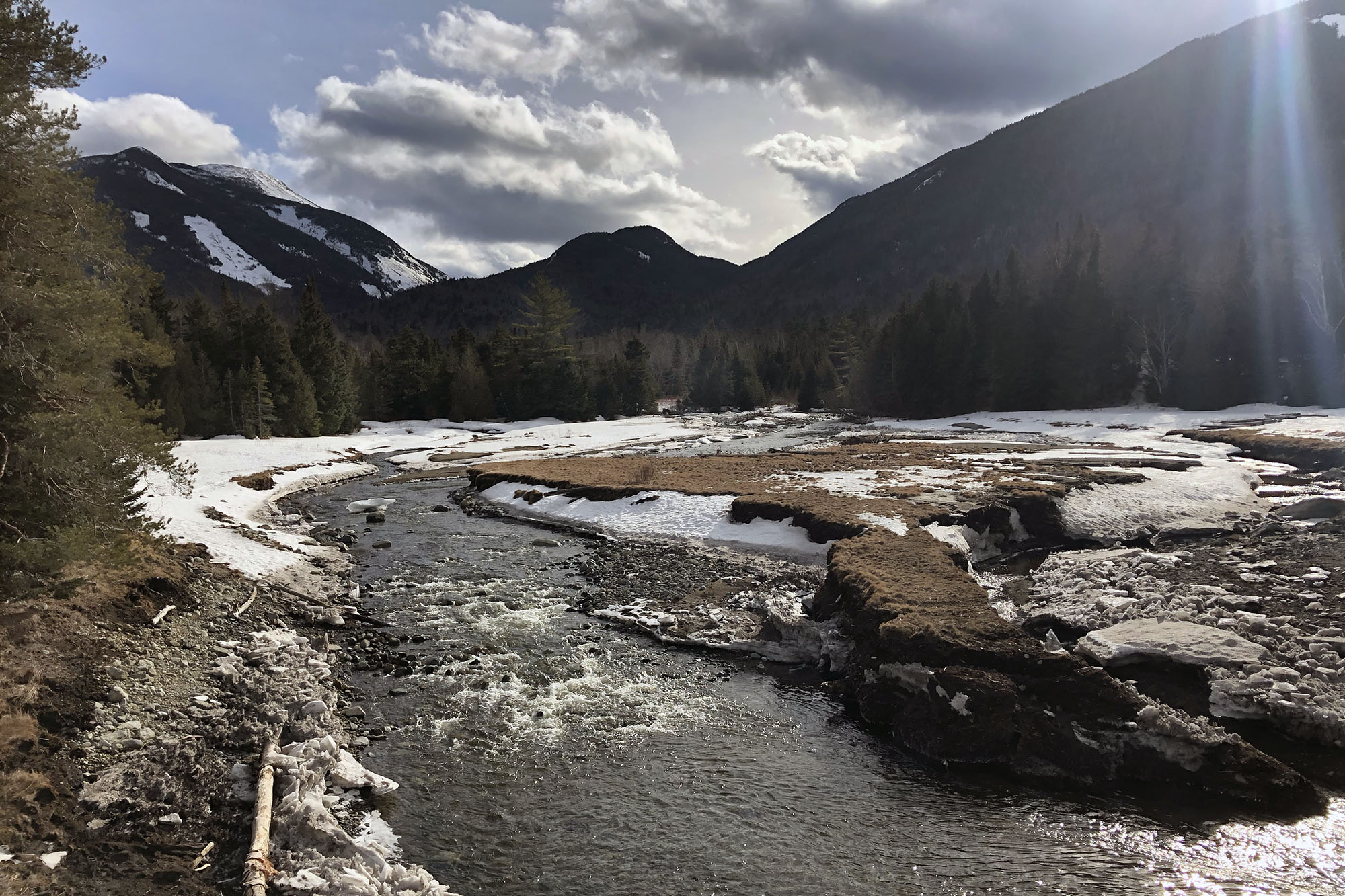 Cliff and Redfield via Lake Arnold dismal wilderness