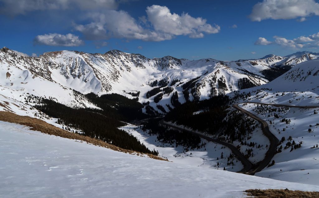 Mount Sniktau from Loveland Pass - dismal wilderness