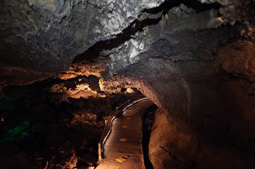 Spelunking in Lava Beds National Monument - dismal wilderness