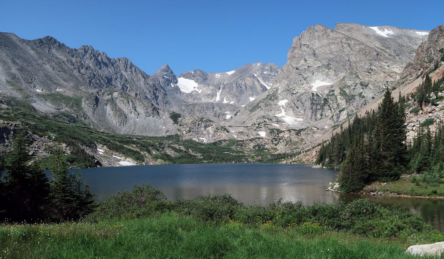 Isabelle Glacier (Indian Peaks Wilderness) - dismal wilderness