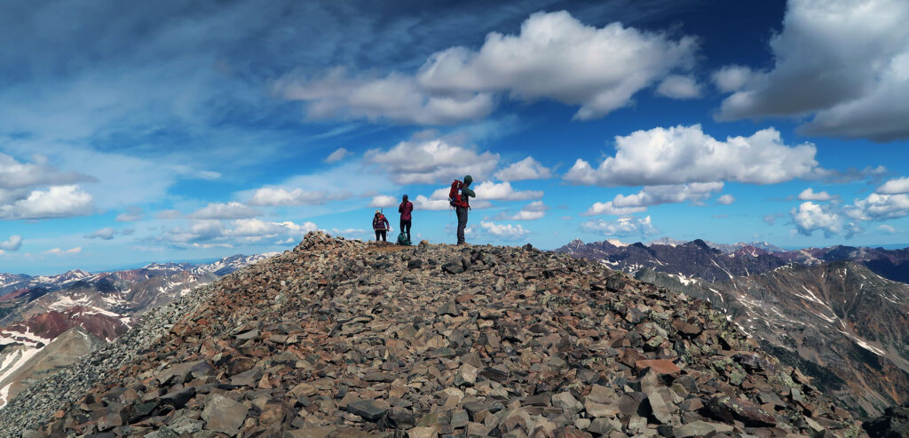 Castle's Summit: the top of the Elks.