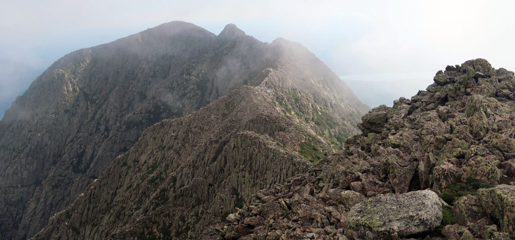 Katahdin and the Knife Edge via the Cathedral Trail - dismal wilderness