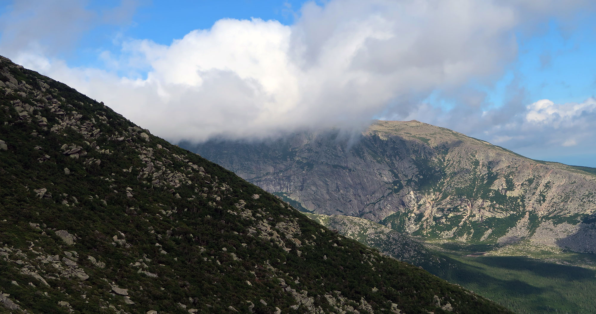 Katahdin and the Knife Edge via the Cathedral Trail - dismal wilderness