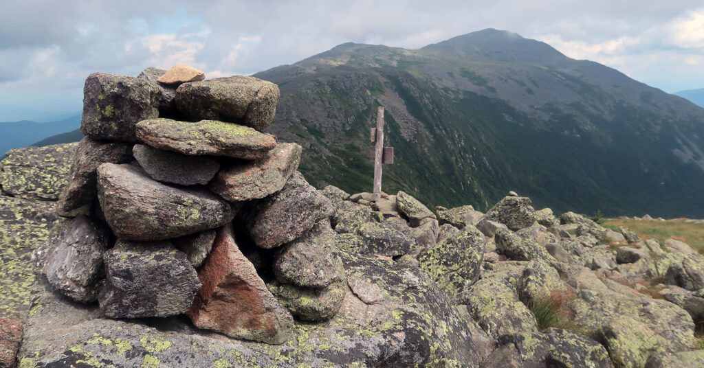 Relatively fair weather in the Presidential Range.