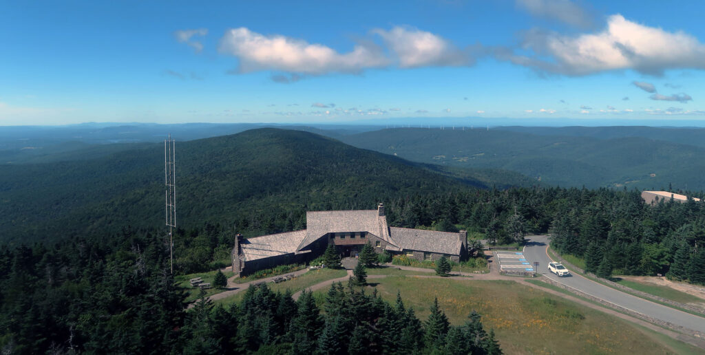 Views to the North from atop Greylock