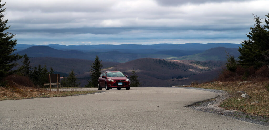 Spruce Knob, West Virginia, via the Huckleberry Trail - dismal wilderness