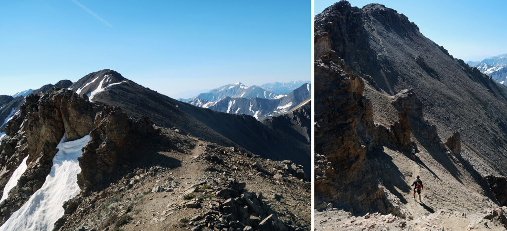 A dash of spicy exposure en route to Missorui's Summit.