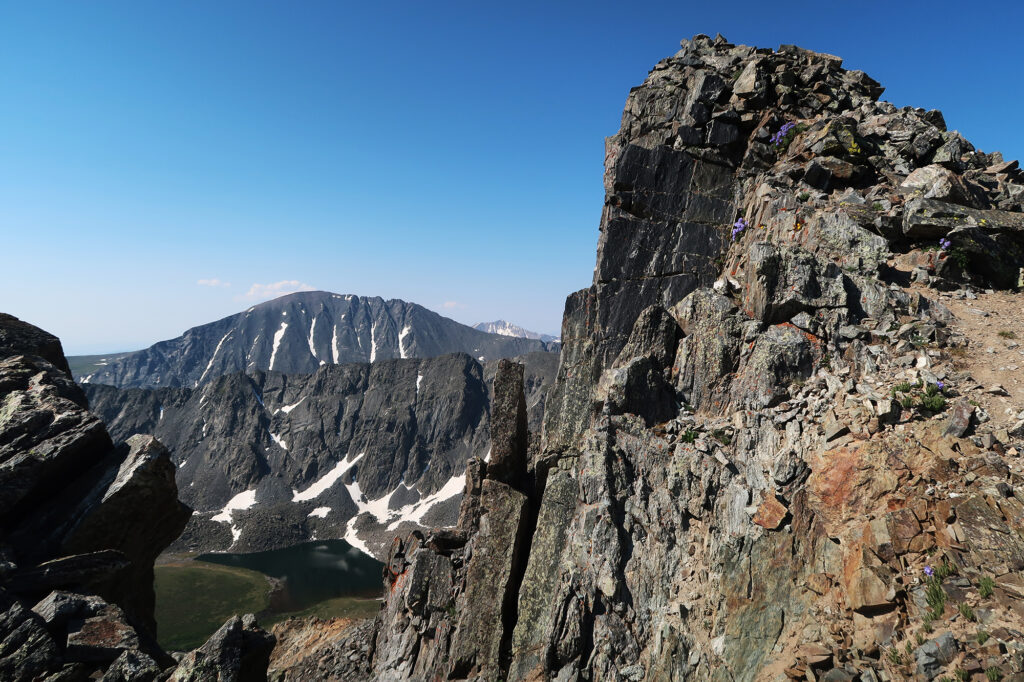 Near the summit of Father Dyer Peak.
