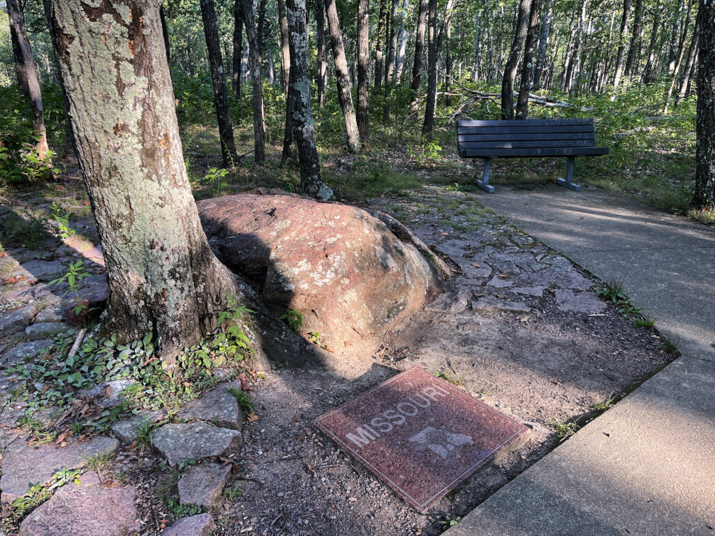 Missouri's highest point!
