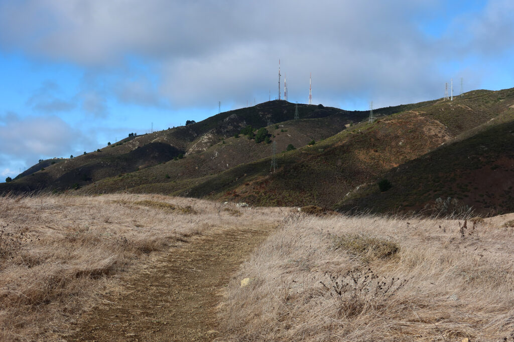 Views from about halfway up.