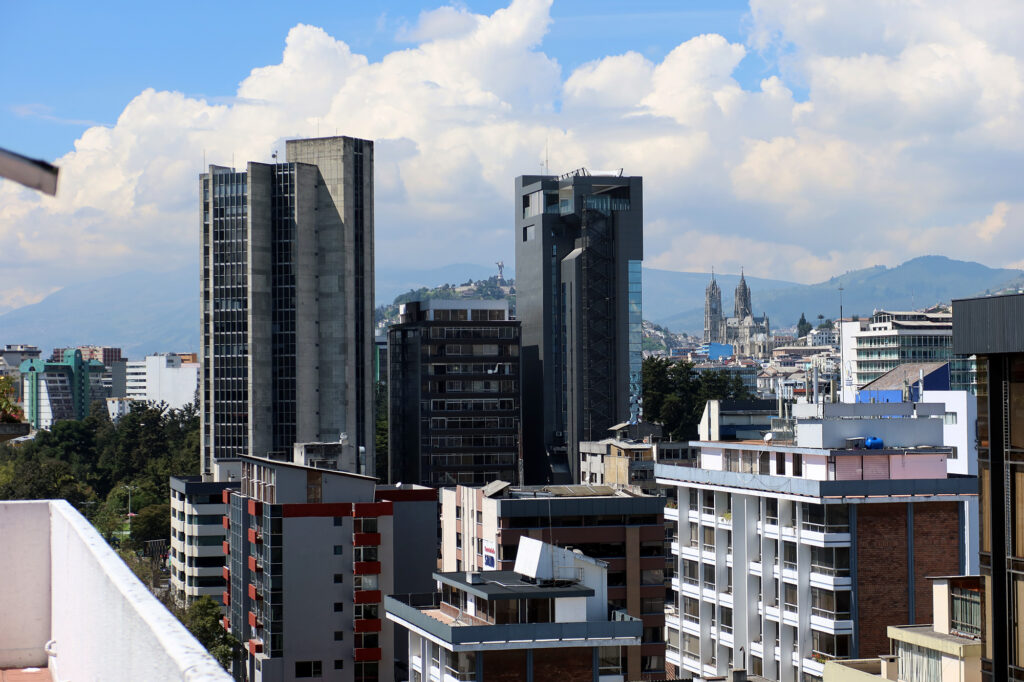 San Francisco de Quito, Ecuador's capital city of 2 million, is located in the central Andean highlands of the incredibly biodiverse country.