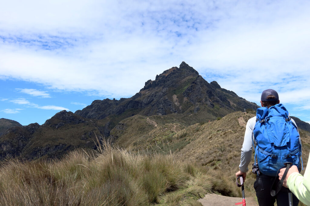 The summit ahead.