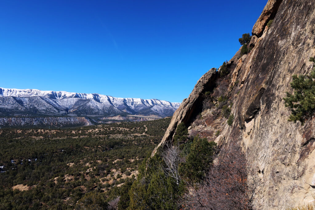 Views to the southwest from near Rifle Arch.