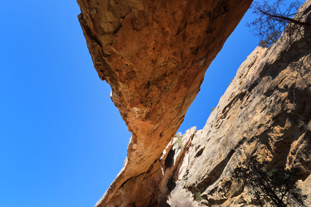 Another perspective on the impressive arch.