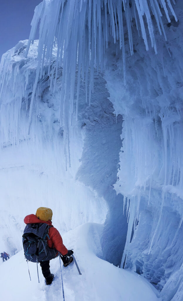 So many icicles!